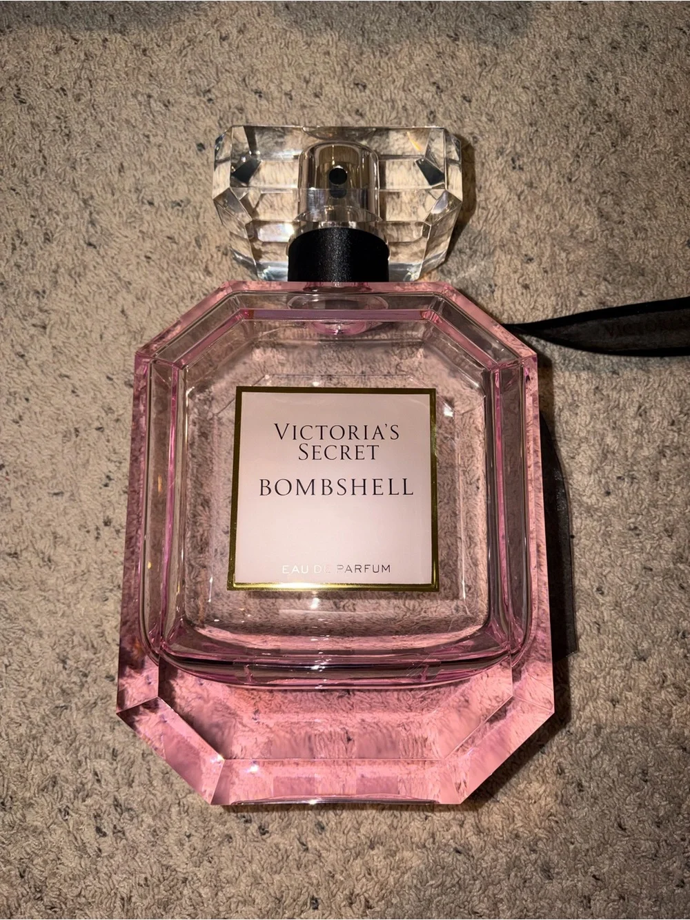 Life size Victoria's Secret Bombshell Large Pink Bottle Display